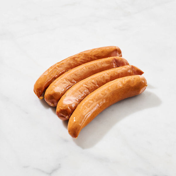 Ost och Bacon korv 4-pack ca 480 gram