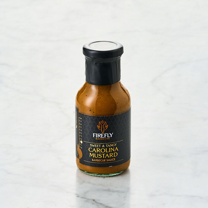 Carolina Mustard BBQ sauce Firefly Barbeque 250 ml