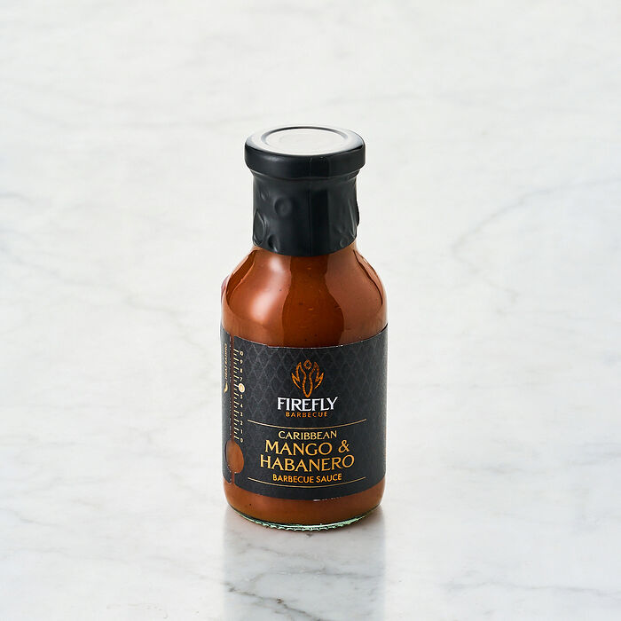 Carribean Mango Hot sauce Firefly Barbeque 250 ml