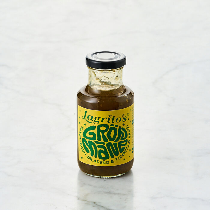 Grön Måne Sweet Green Jalapeno och Tomatillo Sauce Lagritos 300 g